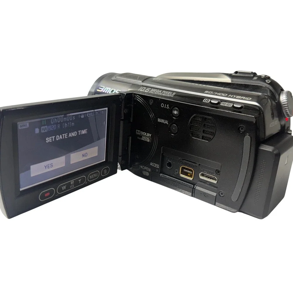 Panasonic HDC-HS250 3MOS Full HD Camcorder 12x Leica Zoom HDD Hybrid Tested